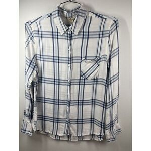 Woolrich‎ Women's Lightweight Plaid Shirt Size Large